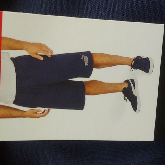 Puma mens fleece shorts - Picture 3 of 3